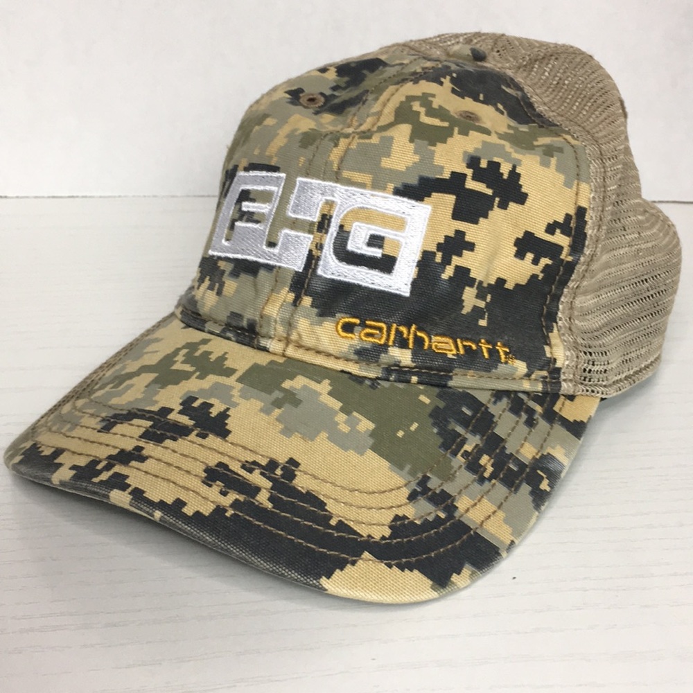 FHG Camo Carhartt Mesh Back Hat